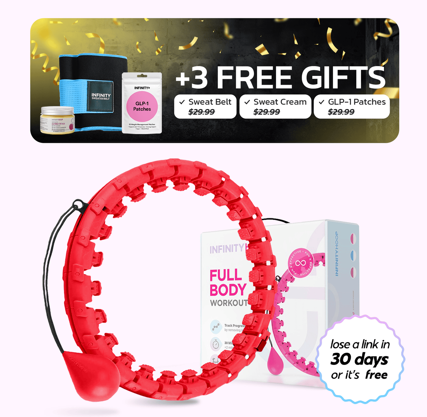 Infinity Hoop™ Challenge - New Year SALE