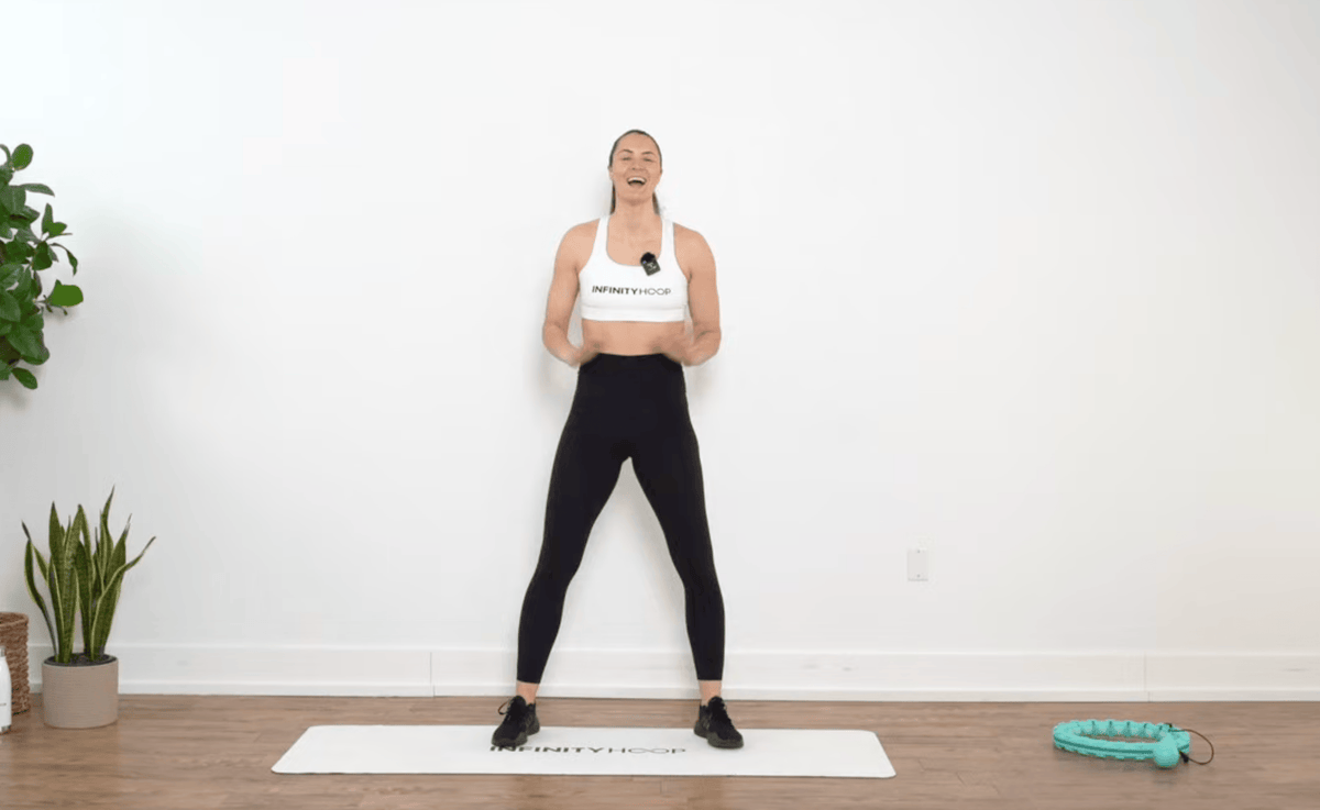 Infinity Hoop workout video